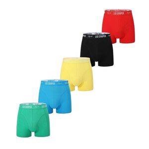 Lee Cooper Mens Cooper Essential Boxer Shorts (Pack of 5) / Black/Navy/Grey Marl